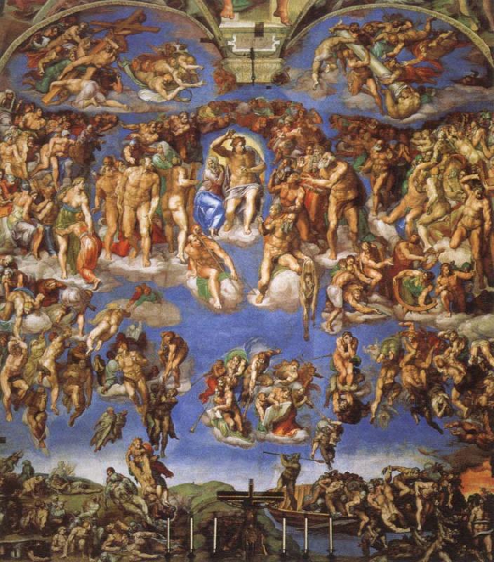 Michelangelo Buonarroti the last judgment